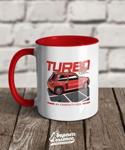 MUG RENAULT R5 TURBO ROUGE