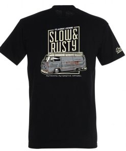 T-SHIRT VW COMBI T2 SLOW & RUSTY DOS