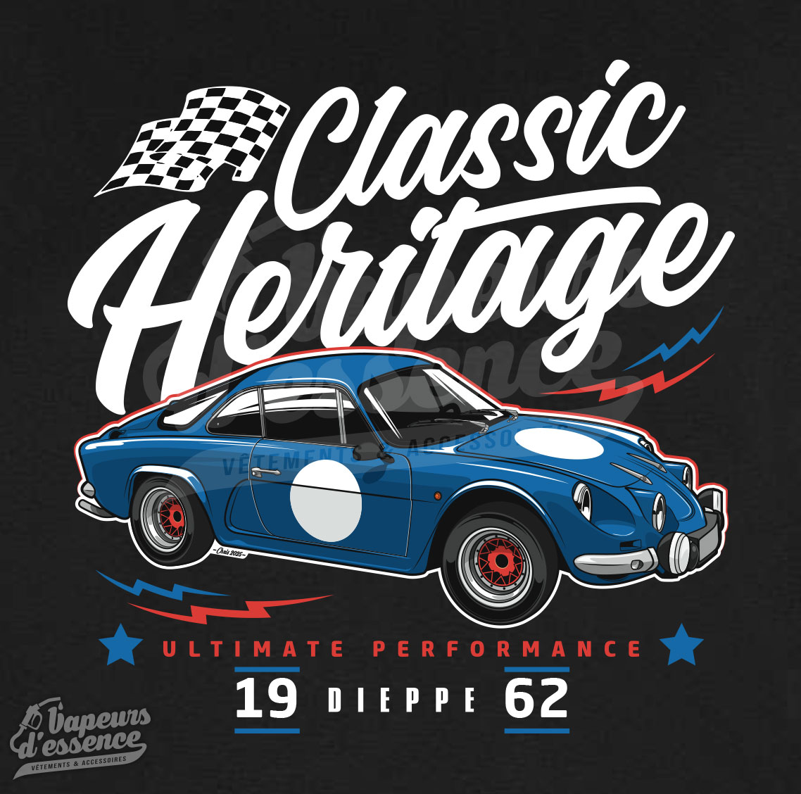 T-shirt A110 "CLASSIC HERITAGE" – Image 2
