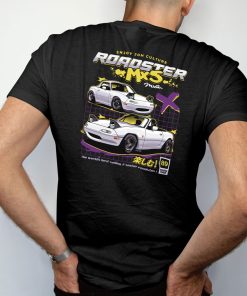 T-SHIRT MAZDA MX5 NA RODSTER DOS