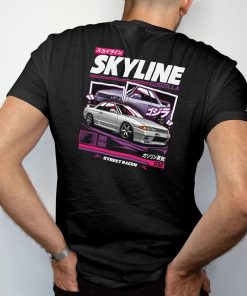 T-SHIRT NISSAN SKYLINE R32 DOS